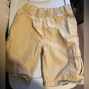 Children Place size 14 Tan Cargo Shorts